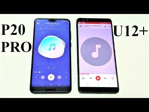 HTC U12+ vs Huawei P20 Pro - SPEAKER TEST