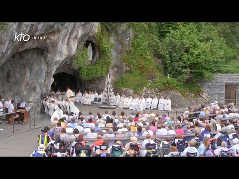Messe de 10h à Lourdes du 11 juillet 2023