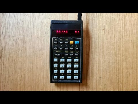 HP 33C - Scientific Calculator from 1978