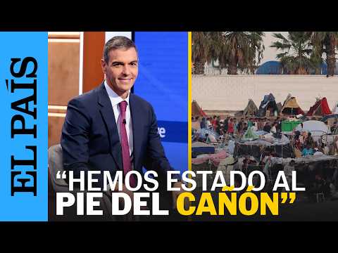 PEDRO SÁNCHEZ sobre la gestión de la CRISIS de CEUTA: «Hemos estado al pie del cañón» | EL PAÍS