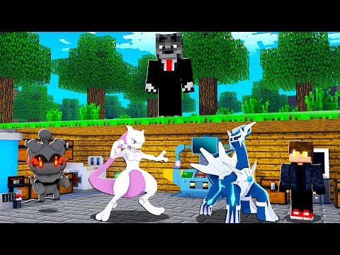 FAÇA O ESCONDERIJO SECRETO DOS POKEMONS MISTICOS E LENDARIOS - MINECRAFT PIXELMON MOD