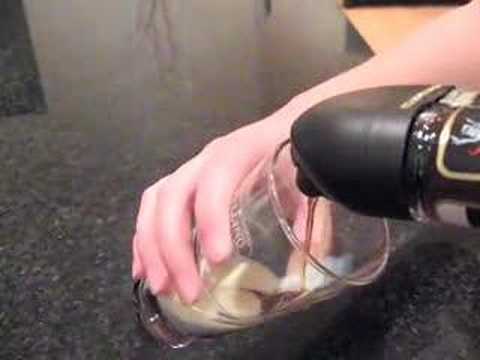 Sheridan's Coffee Layered Liqueur Pouring