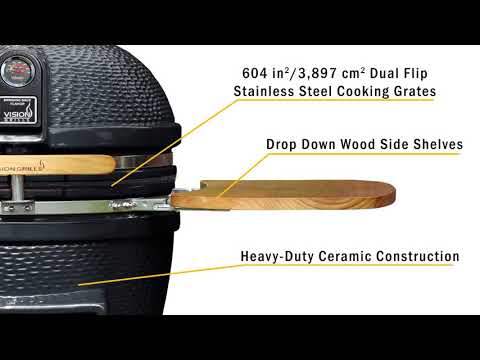Vision Grills Advanced Kamado Design Video