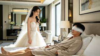 窮女孩為報恩替嫁給傳聞中手段狠毒的失明總裁，不料新婚夜竟把她抵在牆角索吻，豪擲千億寵她！🌟 Top Chinese Dramas #shortfilm