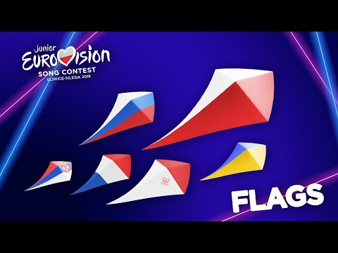 Junior Eurovision 2019 - Flags (Download)