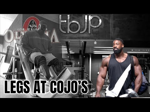 Legs at COJO’s | tbJP clothing shoot | IFBB Pro Marc Hector