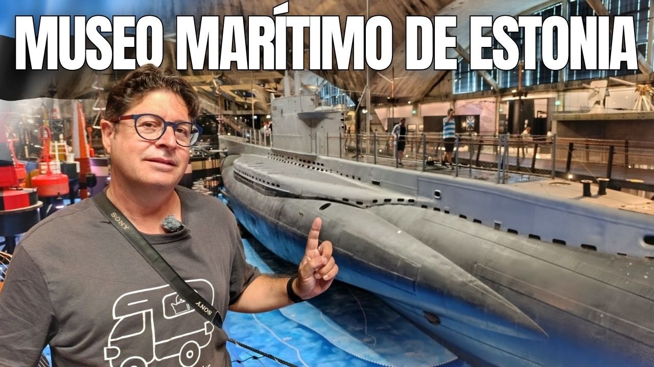 🇪🇪 ¡No imaginaba esto! Entramos en un SUBMARINO real en Tallin | Ep. 10