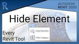How to Use the Hide Element Tool in Revit | Revit 2020