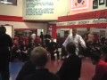 Mike Swain Doing A Seminar At Team Karate Centers