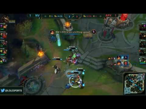Team Envy vs Apex Highlights, Game 3 NA LCS Week 7 Day 3 Summer 2016   NV vs APX G3