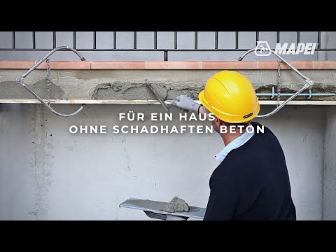 Balkoninstandsetzung einfach und sicher mit PLANITOP RASA & RIPARA R4 von MAPEI
