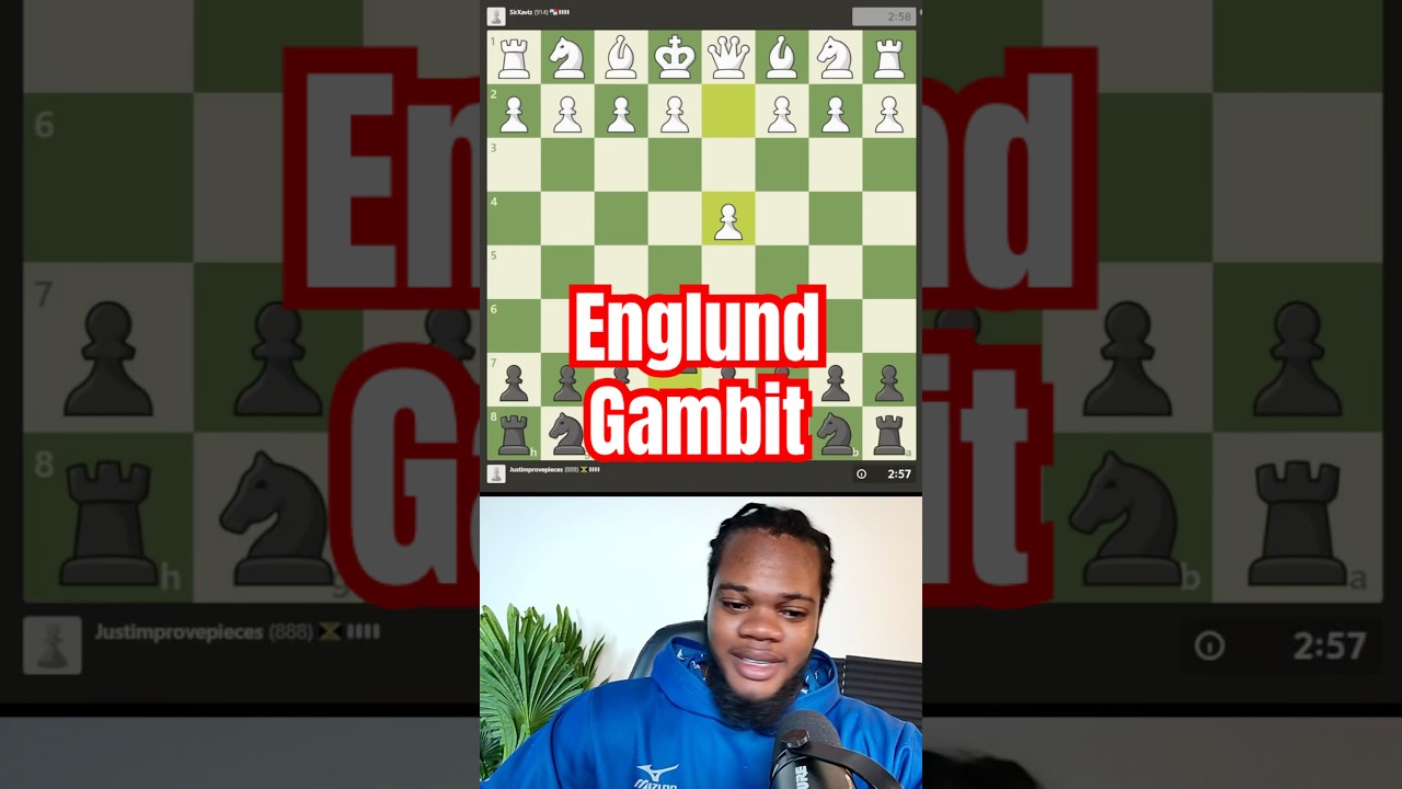 Englund Gambit #chesscom #chesstips #chesstricks