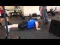 20 Clapping Push Ups About 215 Lbs