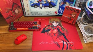 Montei o Setup Completo com Kit MelGeek x EVANGELION Asuka Edition