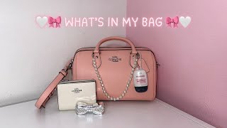 What's In My Coach Rowan Bag