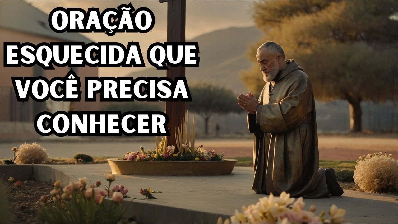 Oração de PADRE PIO ESQUECIDA que TODOS DEVERIAM CONHECER