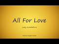 Lady Antebellum - All For Love (Lyrics) - Golden