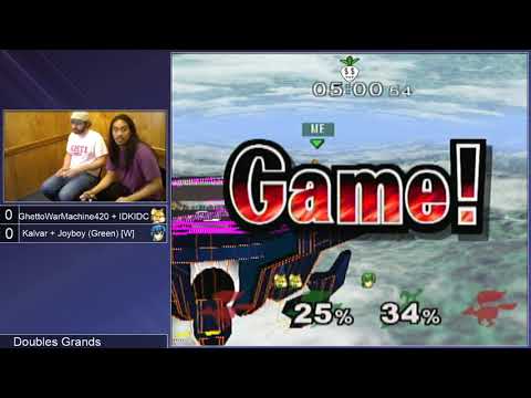 MMOM174 SSBM - GWM420/Forrest [L] (Red) vs. Joyboy/Kalvar [W] (Green) - Melee Doubles GF