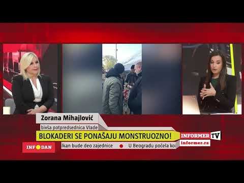 INFO DAN - Blokaderi se ponašaju monstruozno - sve akcije su im isplanirane!