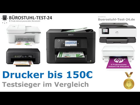 Günstige Drucker bis 150€ mit Scanner 2024 (TOP 5) 🥇 Test-Sieger Vergleich (Multifunktionsdrucker)