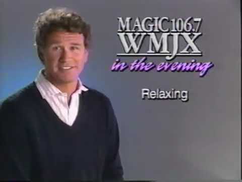 Magic 106.7 WMJX-FM (Boston, MA) commercial, October 1989 - "Easy Going Evening"