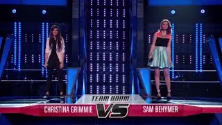 Christina Grimmie vs  Sam Behymer  - Counting Stars