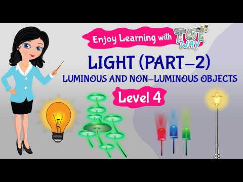 Luminous and Non-Luminous Objects: Science | TutWay