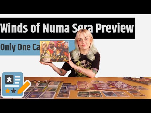 Winds of Numa Sera: The Board Game Preview - There Can Only Be One Victor