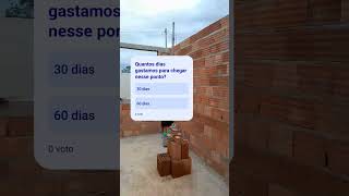 Adivinha quantos dias....#construindoumsonho #obra #construção
