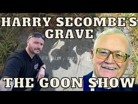 Harry Secombe's Grave - Famous Graves, The Goon Show