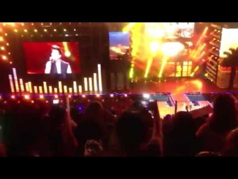 130309 Hyorin & Eru - Kemesraan Music Bank Jakarta