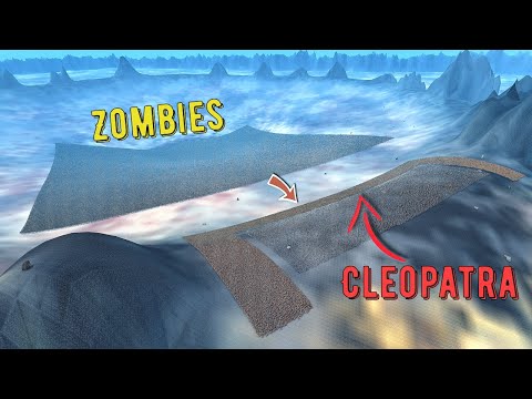 Can Roman Legion Protect Cleopatra From 1,000,000 Zombies - UEBS 2