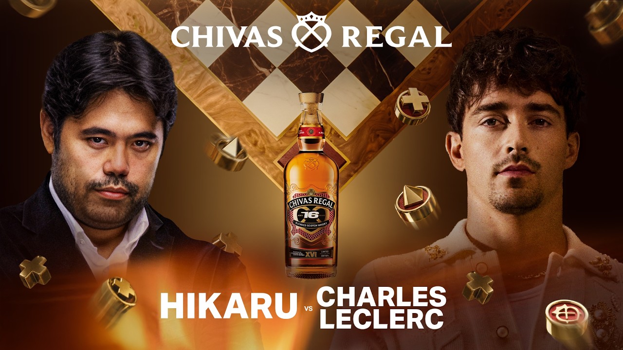 Chivas Regal presents: The Arena of Mastery with Charles Leclerc and Hikaru Nakamura