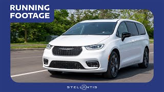 Stellantis North America 2026Chrysler Pacifica 100th Anniversary Edition Running