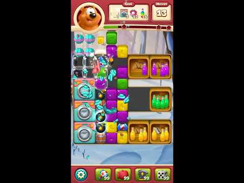 Toon Blast Level 7709 - NO BOOSTERS 🐻🐺🐱 | SKILLGAMING ✔️