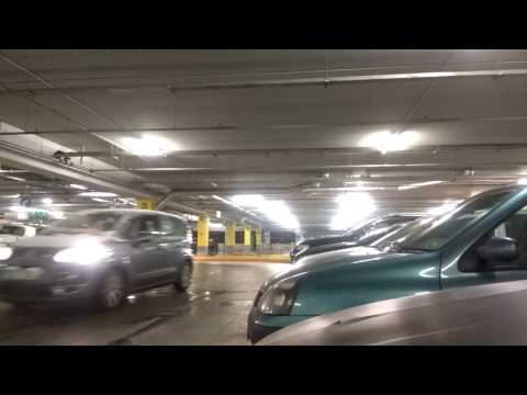 Underground Parking Garage in Kolin, Czech Republic: Shopping Center Futurum