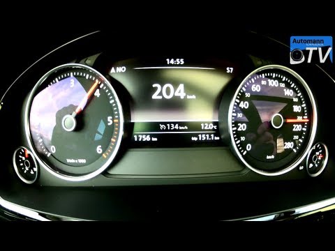 2013 VW Touareg 3.0 TDi R-Line - Pure Accelerations (1080p FULL HD)