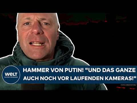 Video Thumbnail: UKRAINE-KRIEG: Hammer von Wladimir Putin! "Und das Ganze auch noch vor laufenden Kameras!"