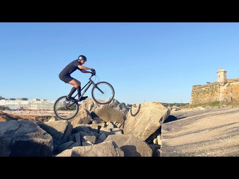 Trials bike in Portugal! 🇵🇹 #mtb