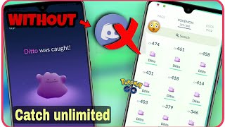 How to catch ditto in Pokemon Go | without discord | find ditto easily | catch unlimited ditto