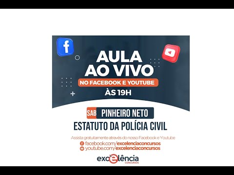 ESTATUTO DA POLÍCIA CIVIL AULA 01- ESTATUTO DA POLÍCIA CIVIL DE RONDÔNIA - PARTE I.