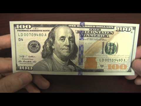 New US $100 Bill Design and Security Features