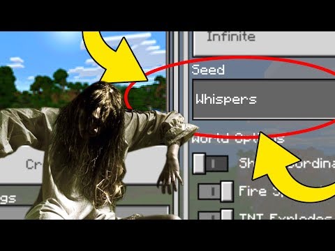 Minecraft "WHISPERS" World (Scary Sounds in this Minecraft Seed)