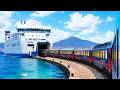 22 Hours On Europe S Most Unique Ferry Sleeper Train Milan Sicily