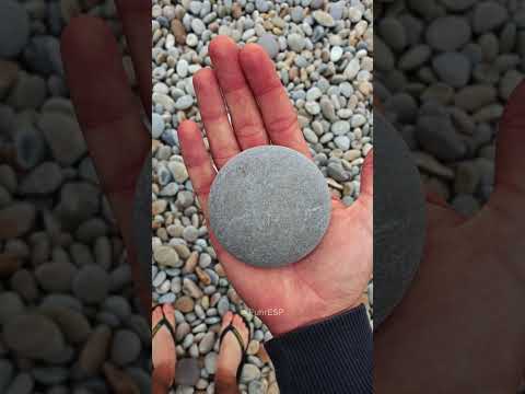 ¡La piedra es muy redonda!