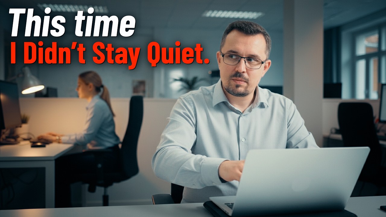 I Finally Said It At Work!