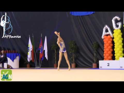 Elizaveta Iampolskaia - RhytmoCats (LUX) - Corda (Rope) - Junior - AGN Cup 2016