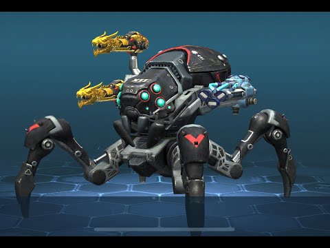 MY NEW ARACHNID INVADER ROBOT IN WAR ROBOTS!!!!!!!!!!!!!!!!!!!!