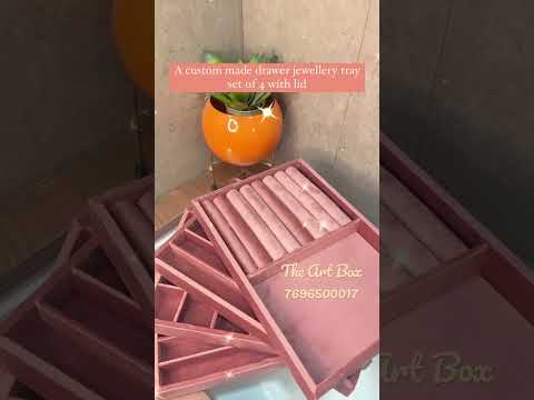 JEWELLERY BOX WITH SLIDING DRAWER