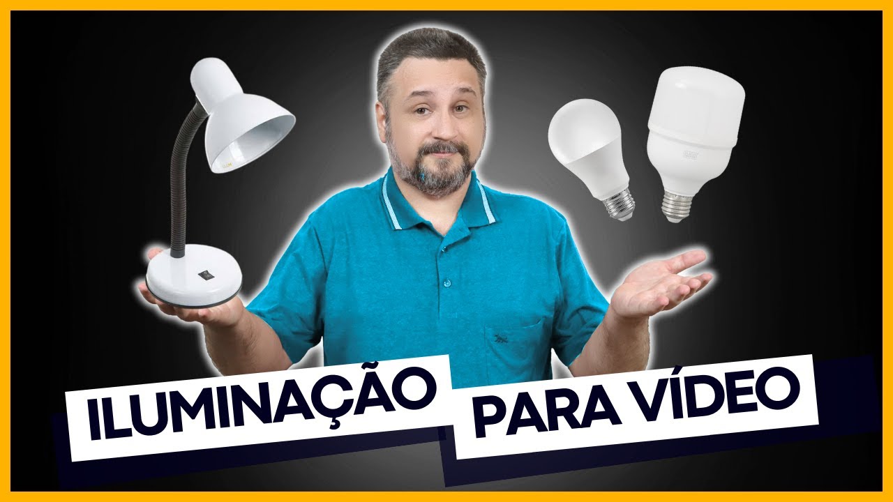 Iluminação para Vídeo, Boa e Barata: Melhore Seus Vídeos e Lives Agora!